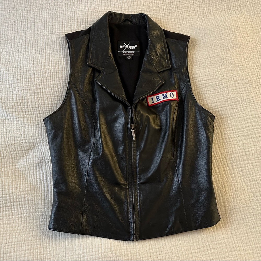 Vintage Maxima by Wilson’s Leather Vest (size M but also fits a S)